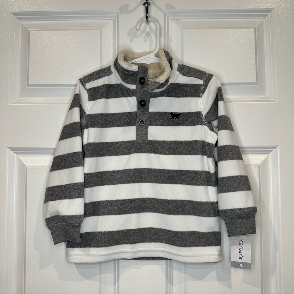 Carters Fleece Crew‎ Size 3T NWT